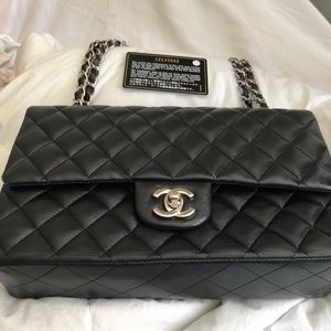 Chanel Calfskin Quilted Medium Bag